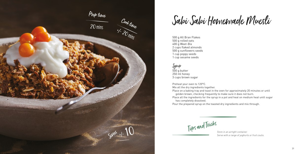 Sabi Sabi Homemade Muesli