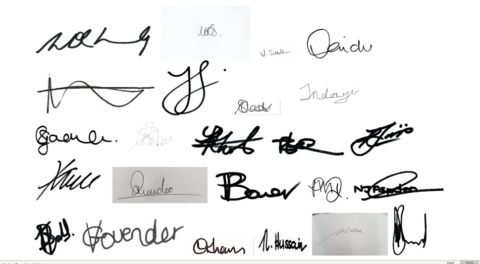 Signatures 1
